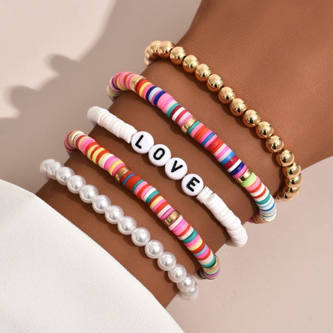 Bohemian Ethnic Hamdmade Multicolor Bracelet Sets