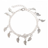 Bohemian Silver Color Anklet