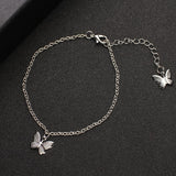 Bohemian Silver Color Anklet