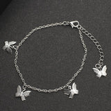 Bohemian Silver Color Anklet