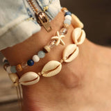 Shell Rope Anklets
