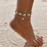 Shell Rope Anklets