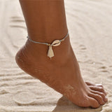 Shell Rope Anklets
