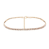 Rhinestone Choker Necklace