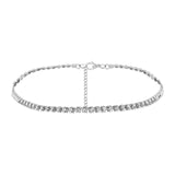 Rhinestone Choker Necklace