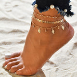 Leaf Anklets Leg Chain