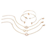 Crystal Stars Knotted Geometric Chain
