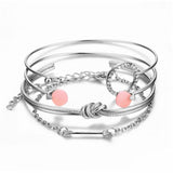Grey Rope Chain Bracelets