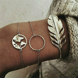 Grey Rope Chain Bracelets