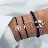Grey Rope Chain Bracelets