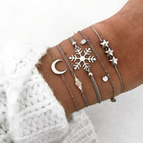 Grey Rope Chain Bracelets
