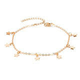 Vienkim Star Pendant Anklet Foot