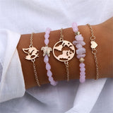 Grey Rope Chain Bracelets