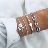 Grey Rope Chain Bracelets