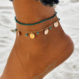 Fashion Bohemian Heart Leg Chain