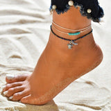 Fashion Bohemian Heart Leg Chain