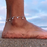 Fashion Bohemian Heart Leg Chain