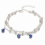 Bohemian Multi Layered Beads Ankle Bracelet